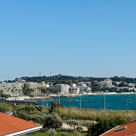 Apartment Elegant With Private Pool, Parking & 5min To Antibes