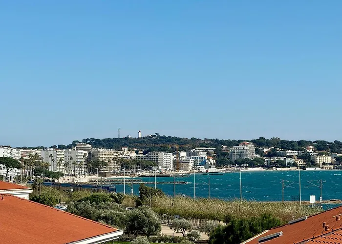 Apartment Elegant With Private Pool, Parking & 5min To Antibes